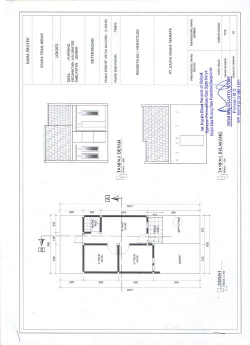 Layout Tipe 30